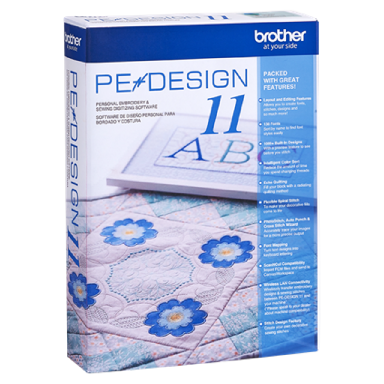 Brother PE DESIGN 11 Embroidery and Sewing Digitizing Software
